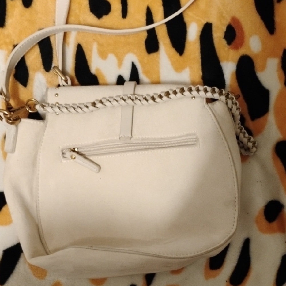 Rachel Zoe Cream Crossbody Bag with Studded Detail - Picture 2 of 4